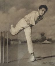 As a schoolboy Madhav Apte had taken 10 wickets for 10 runs in an innings, playing for Wilson High School against Robert Money. Picture Courtesy - Madhav Apte's personal collection